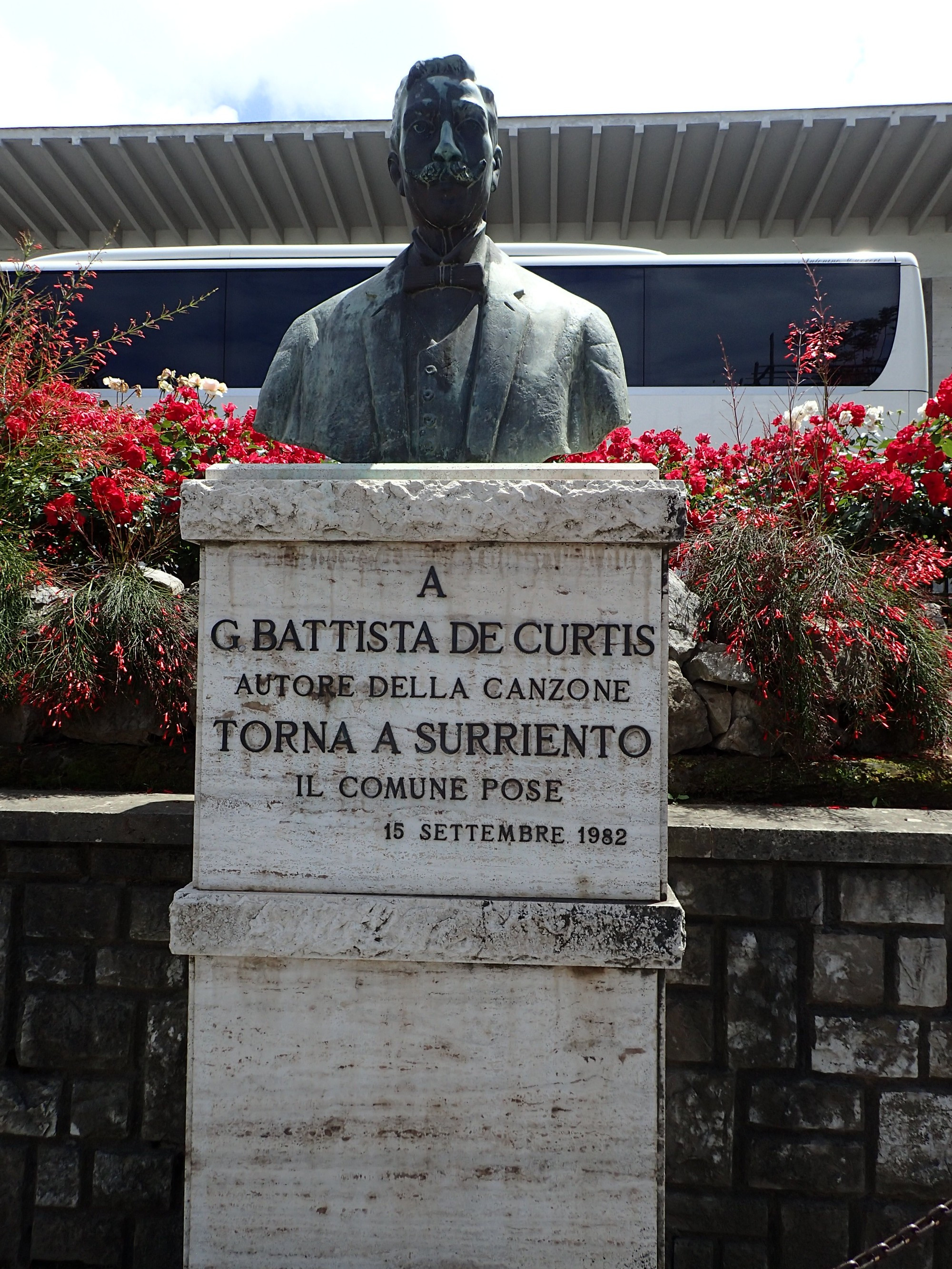 Giovanni Battista de Curtis Statue, Italy
