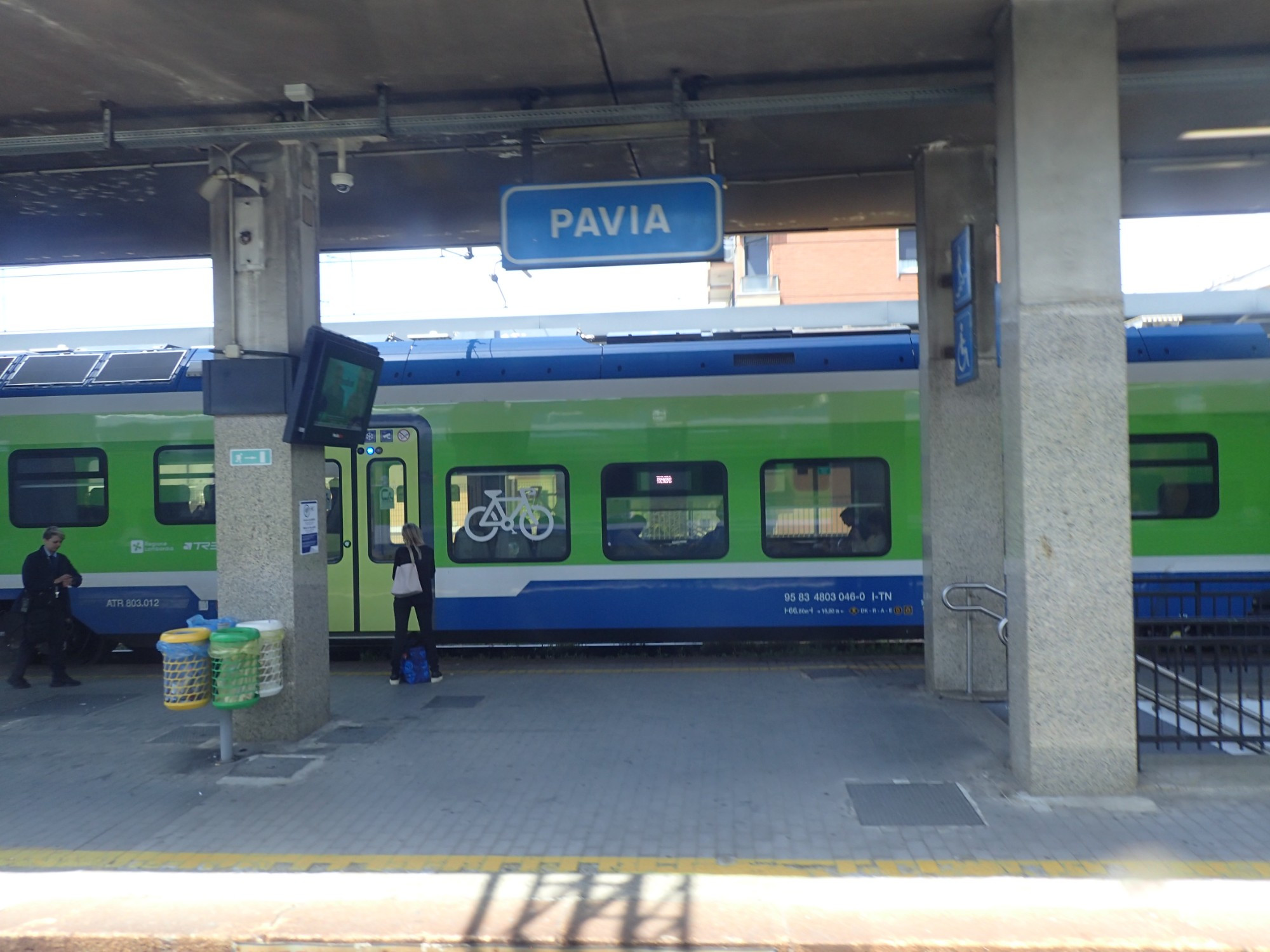 Pavia Train Station, Italy