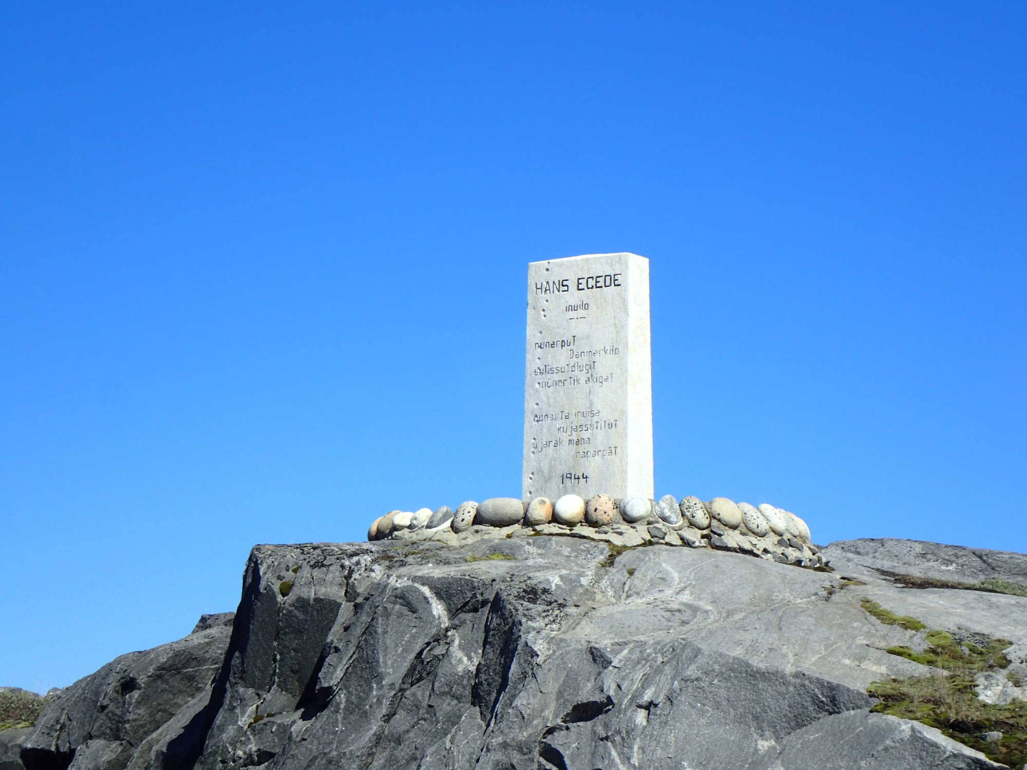 Hans Egede Memorial, Greenland