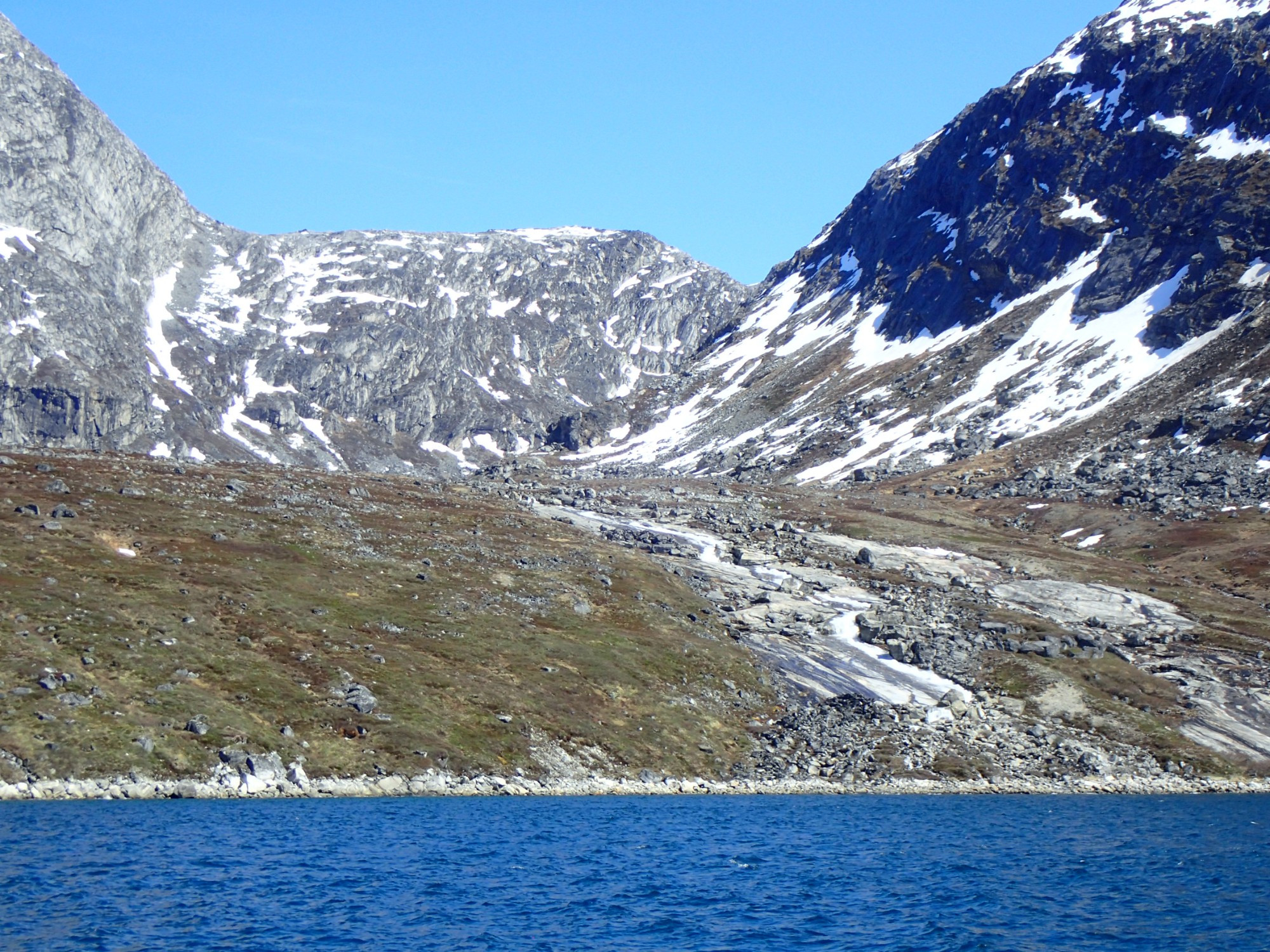 Glacier Stream to Sea, Greenland