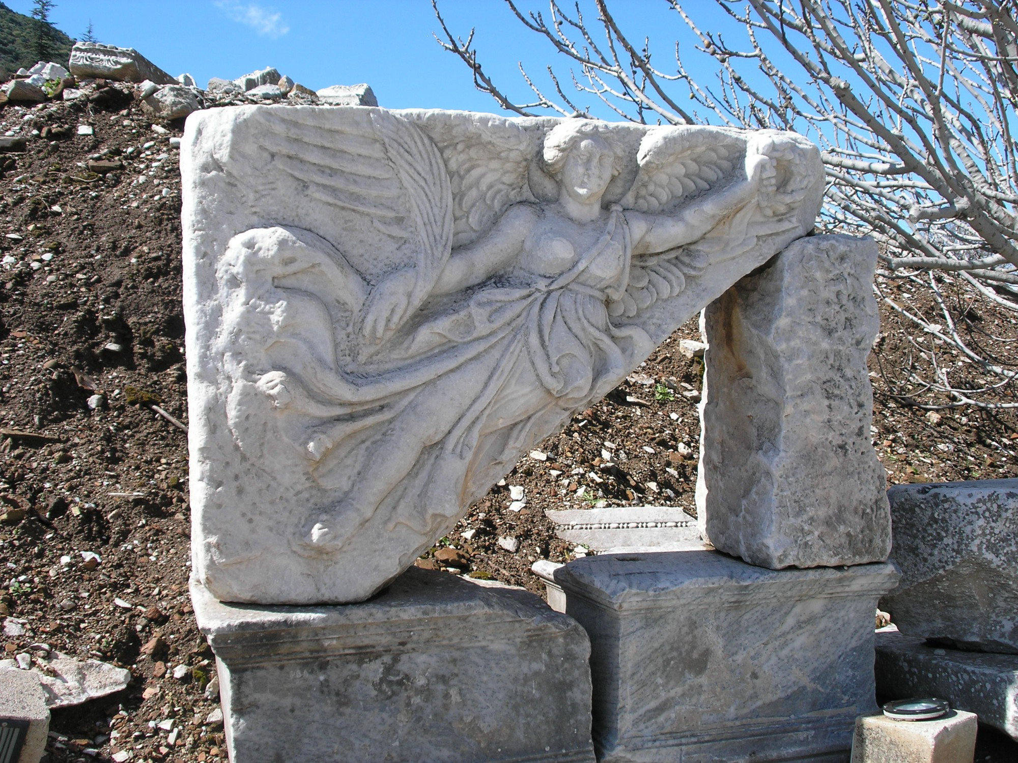 Nike Marble Sculpture, Turkey