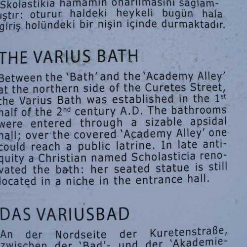 Varius Bath, Turkey