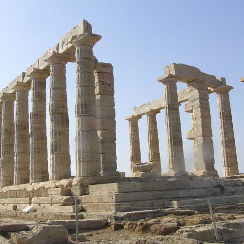 Храм Посейдона на мысе Сунион, Греция