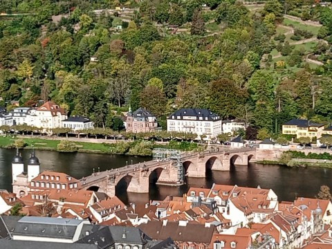 Bridge over the Necker River in Heidelberg — 2022