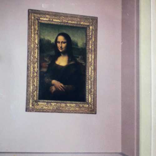 The Mona Lisa, The Louvre museum, Paris