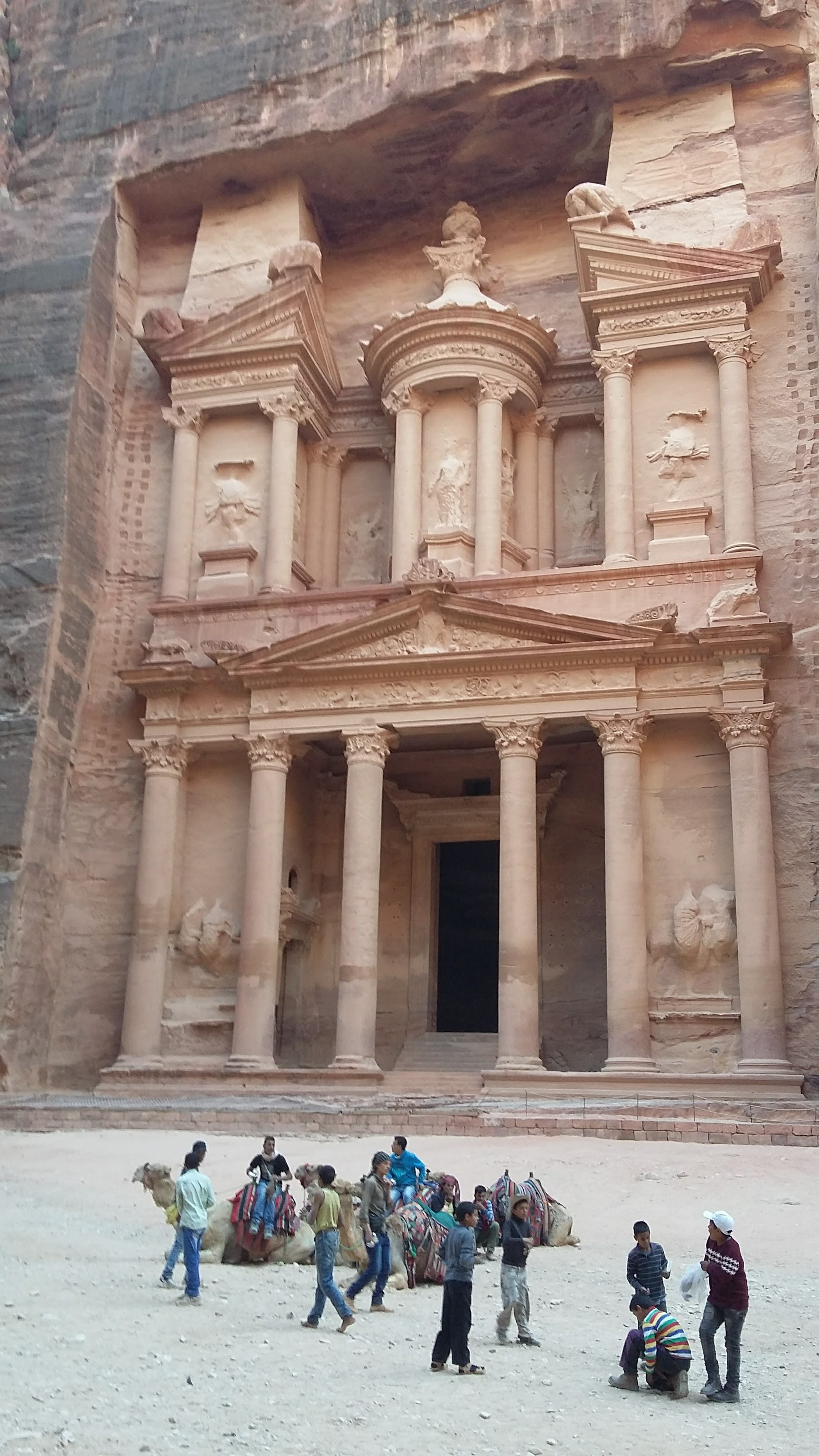 The Treasury, Petra Jordan. Wonder of the World.