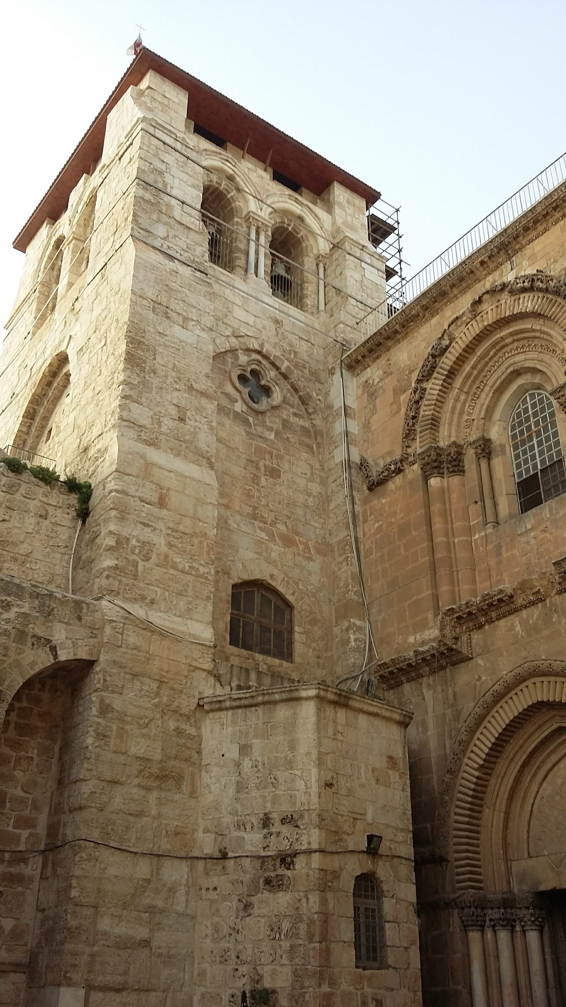 Church of the Holy Sepulchre, Old Citu of Jerusalem. Site of the crucifixion.