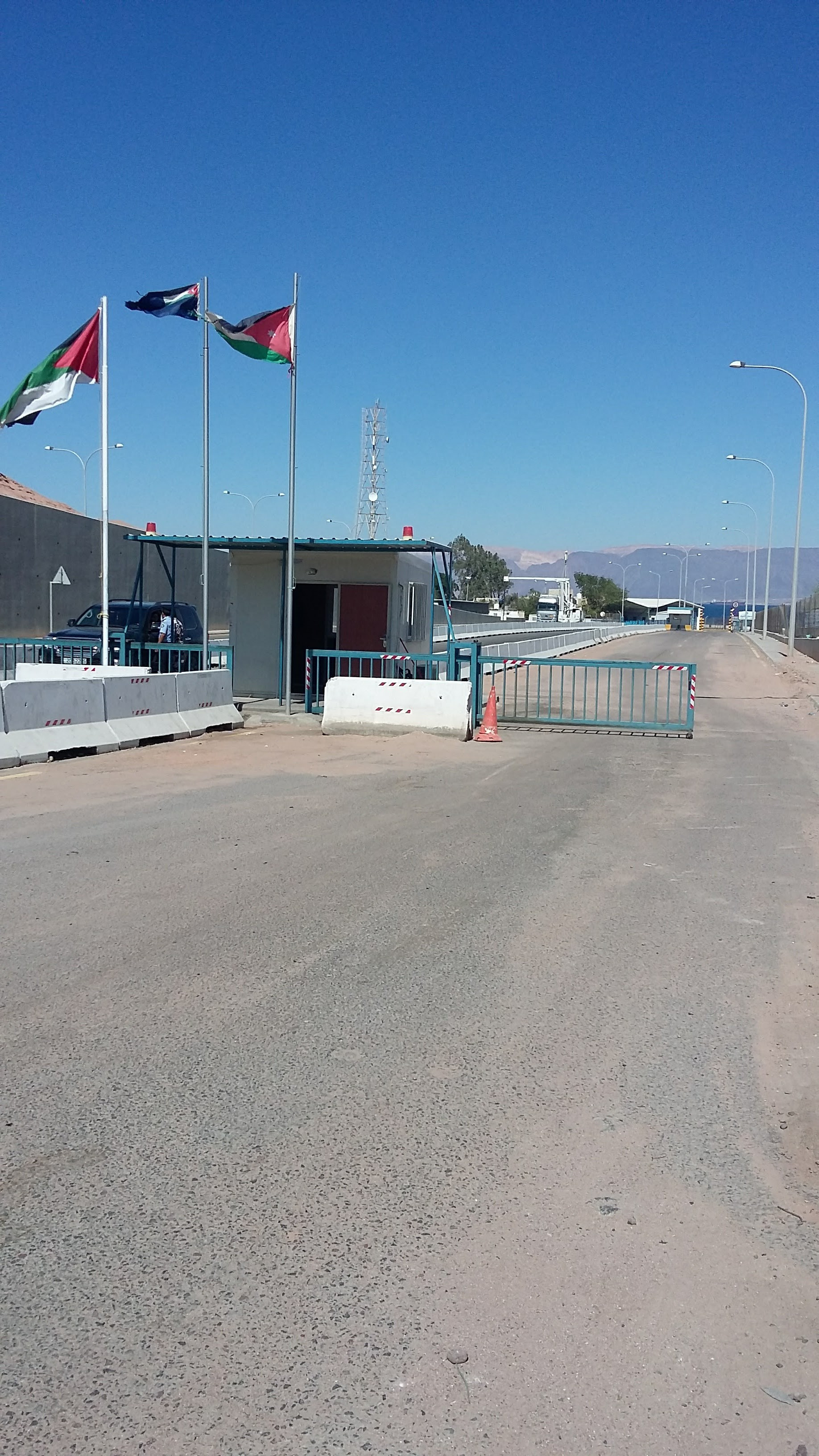Jordan/Saudi Arabia border checkpoint