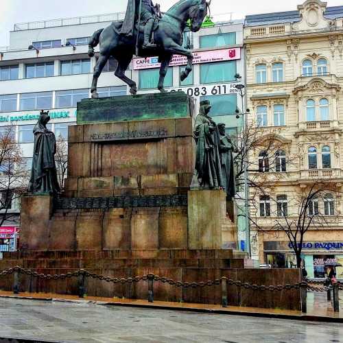 King Wenceslas statue, Wenceslas Square, Prague 