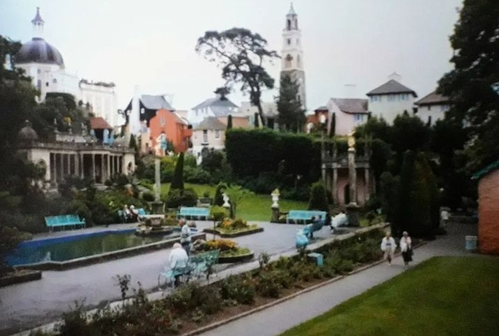 Portmerrion, Italianate village in North Wales where the 60s cult programme The Prisoner was filmed