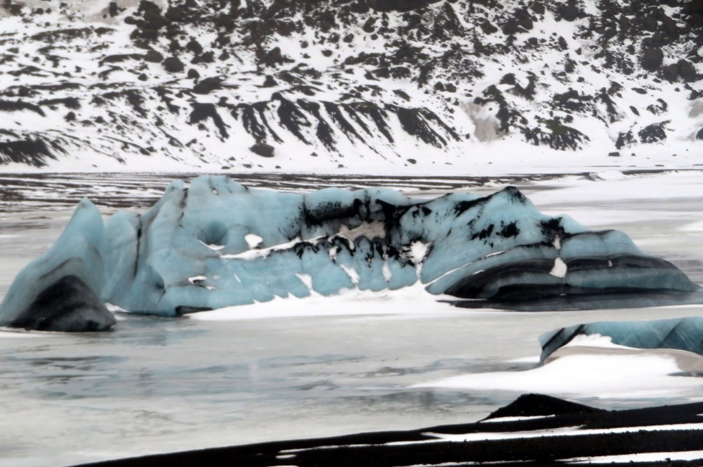 Solheimajokull Glacier, Исландия