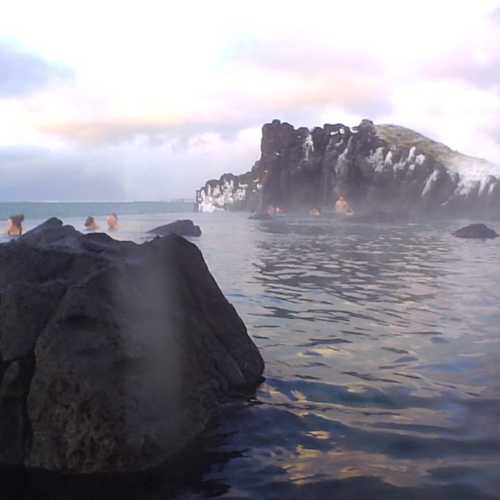 sky lagoon, Исландия