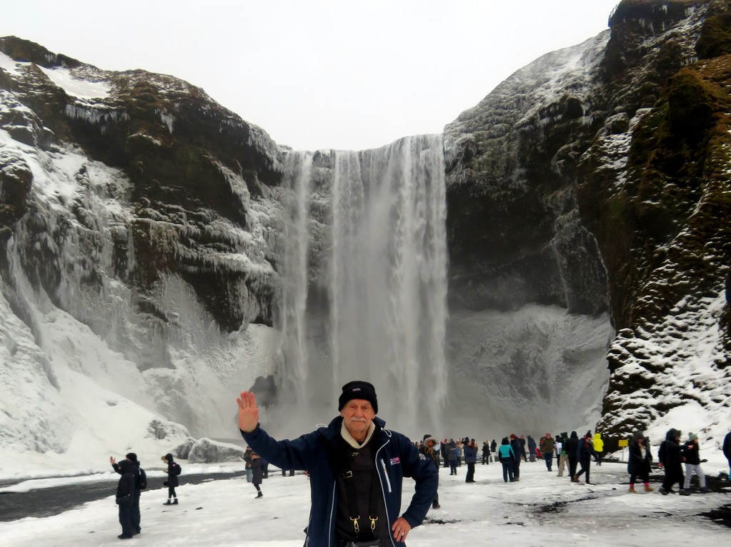 Skogafoss Waterfall, Исландия