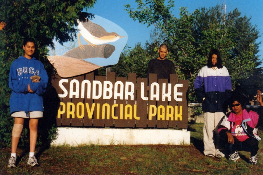 Sandbar lake, Canada
