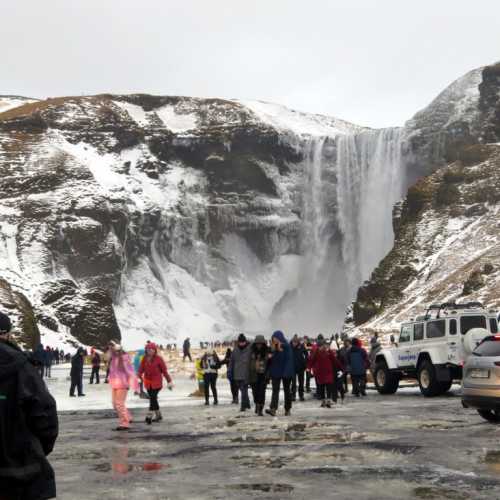 Skogafoss Waterfall, Исландия