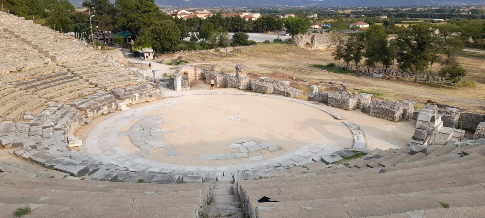 Archeological site Philippi, Greece