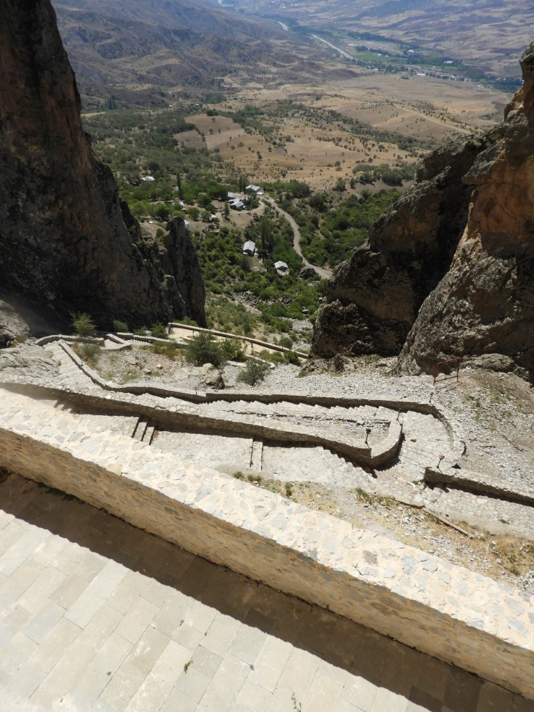 Stairs to the monastery
