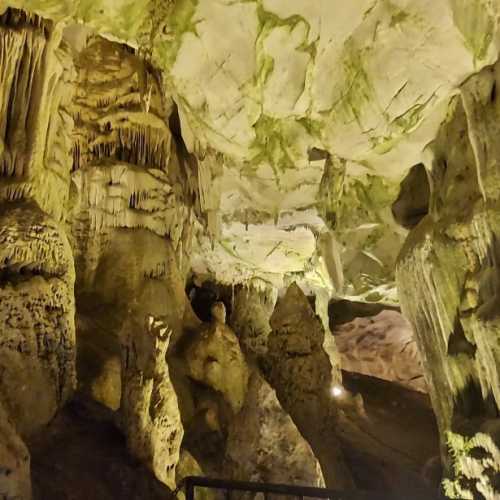 stalactites and stalagmites