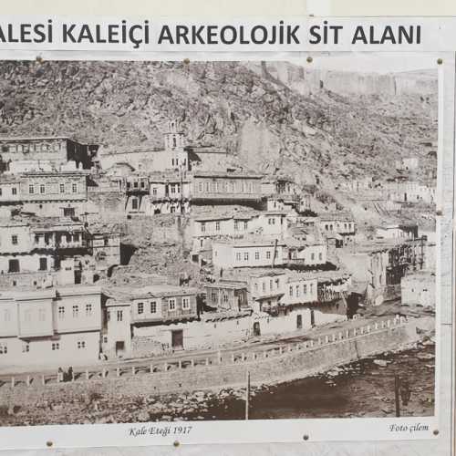 Old photo of Kars Kalesi