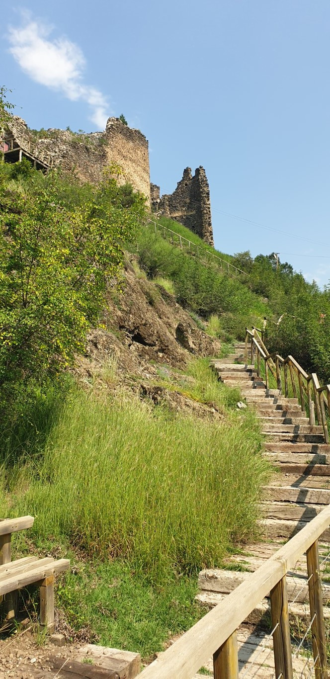 Stairs to entry