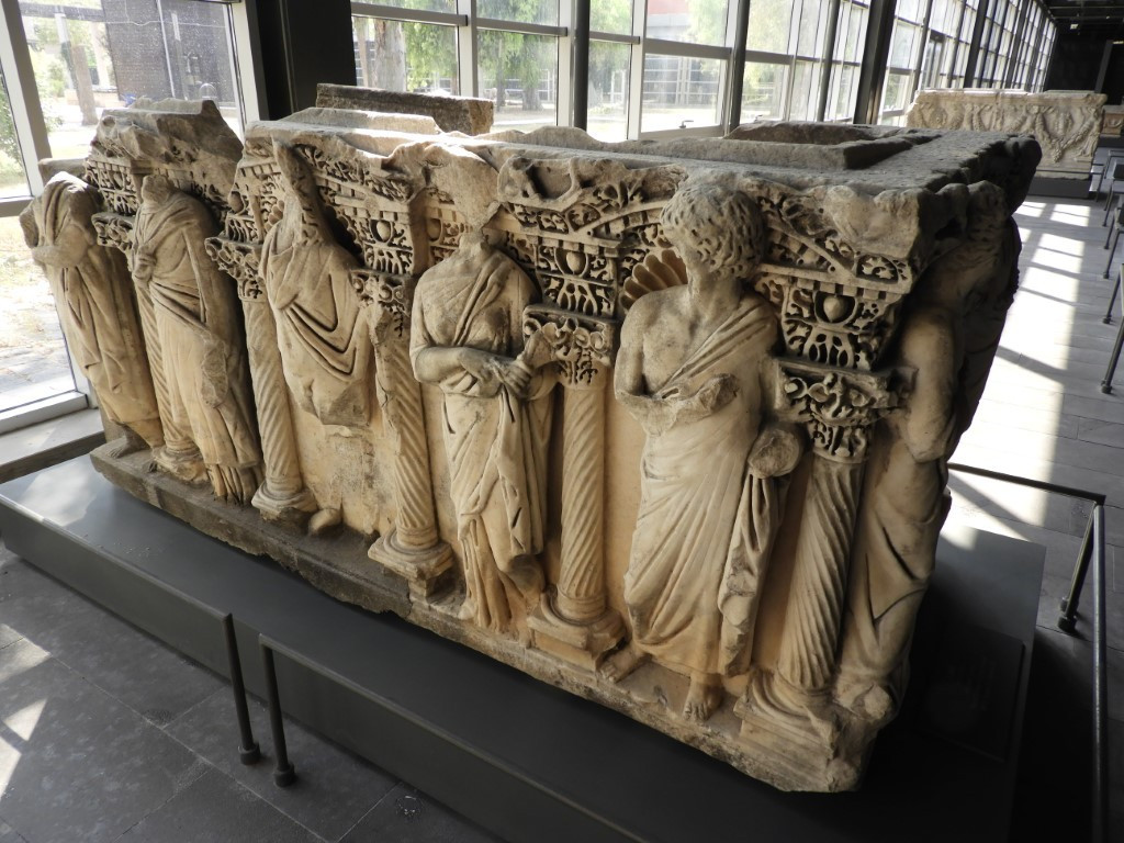 Beautiful sarcophagus