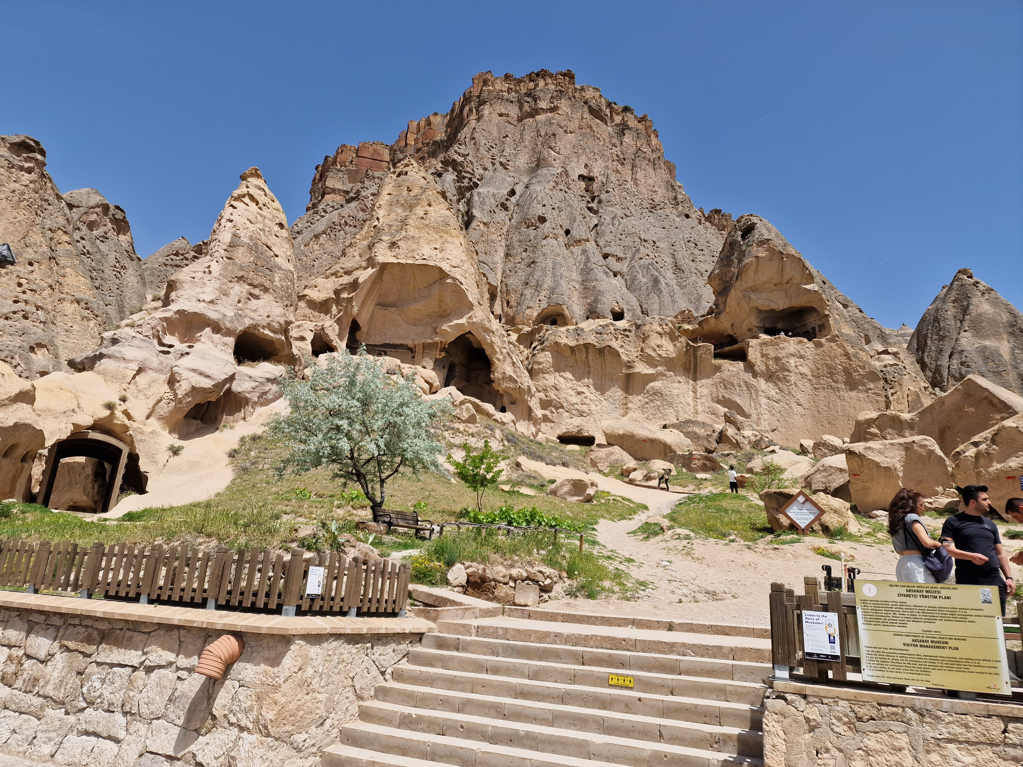 Ancient church carved in rock