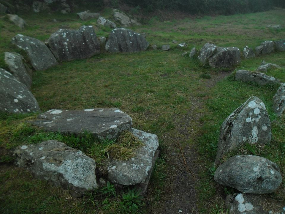 Part of a stone circle near to CORK