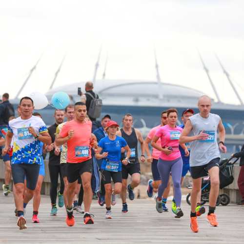 Старт на 10 км, Балтийский марафон 2023