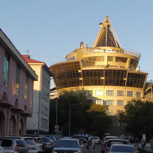 современная архитектура в национальном стиле. Улан-Удэ