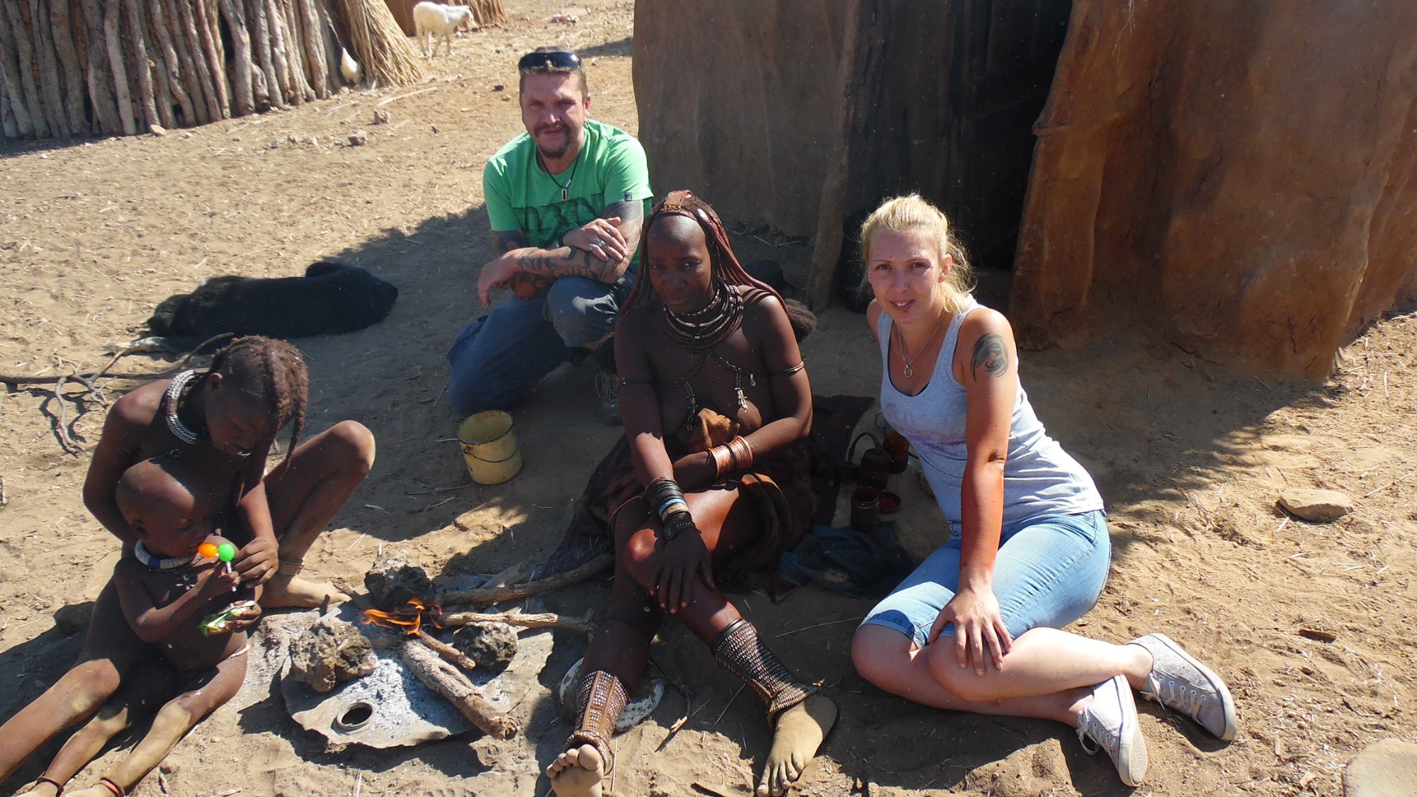 visiting the himba people