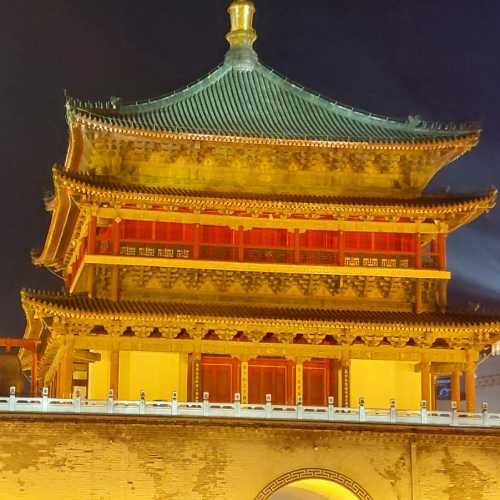 xian bell tower, Китай
