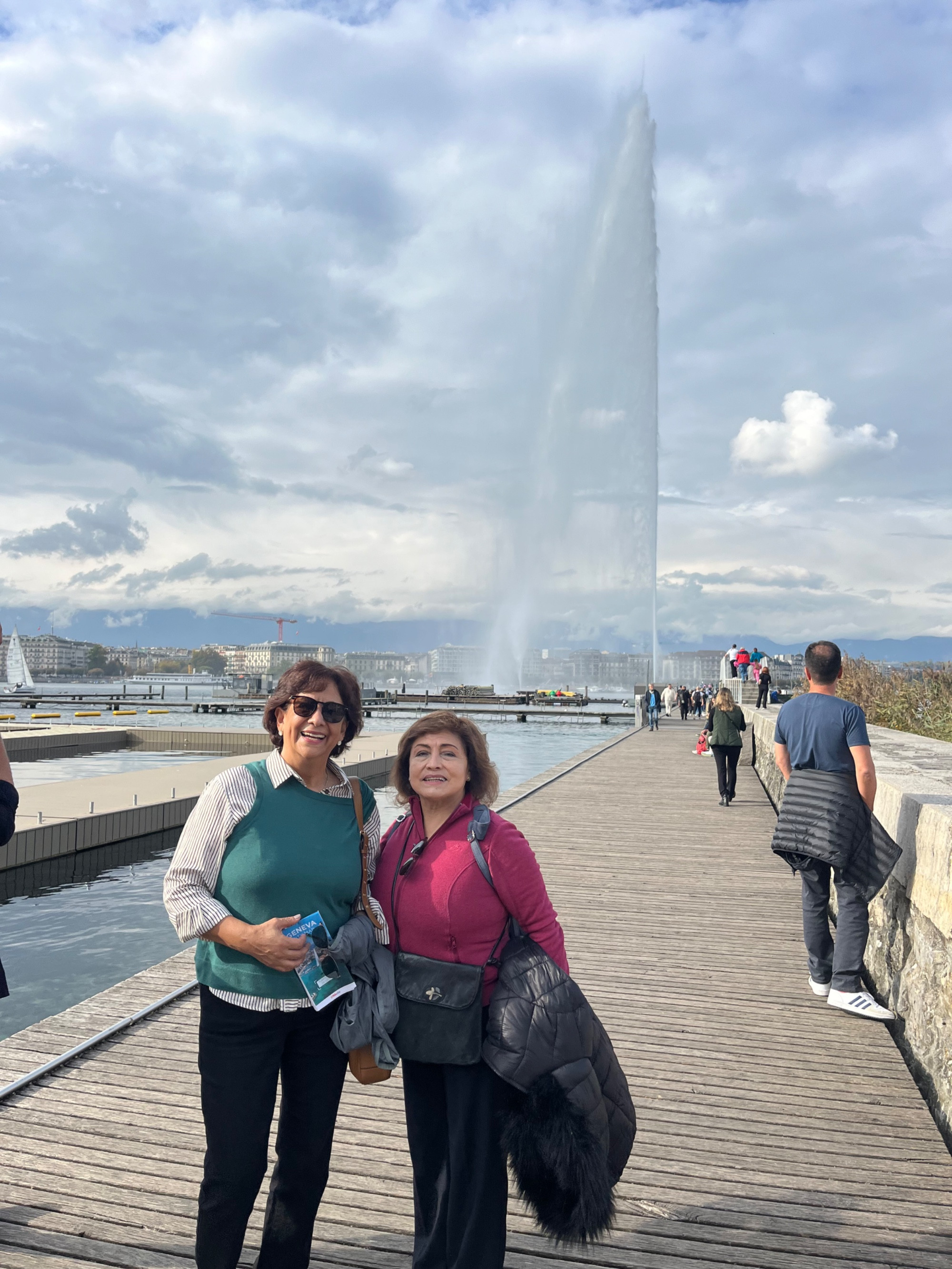 Jet d'Eau Fountain, Switzerland