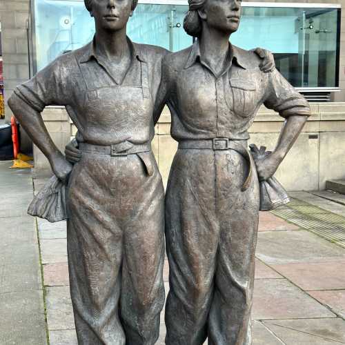 Women of Steel Statue photo