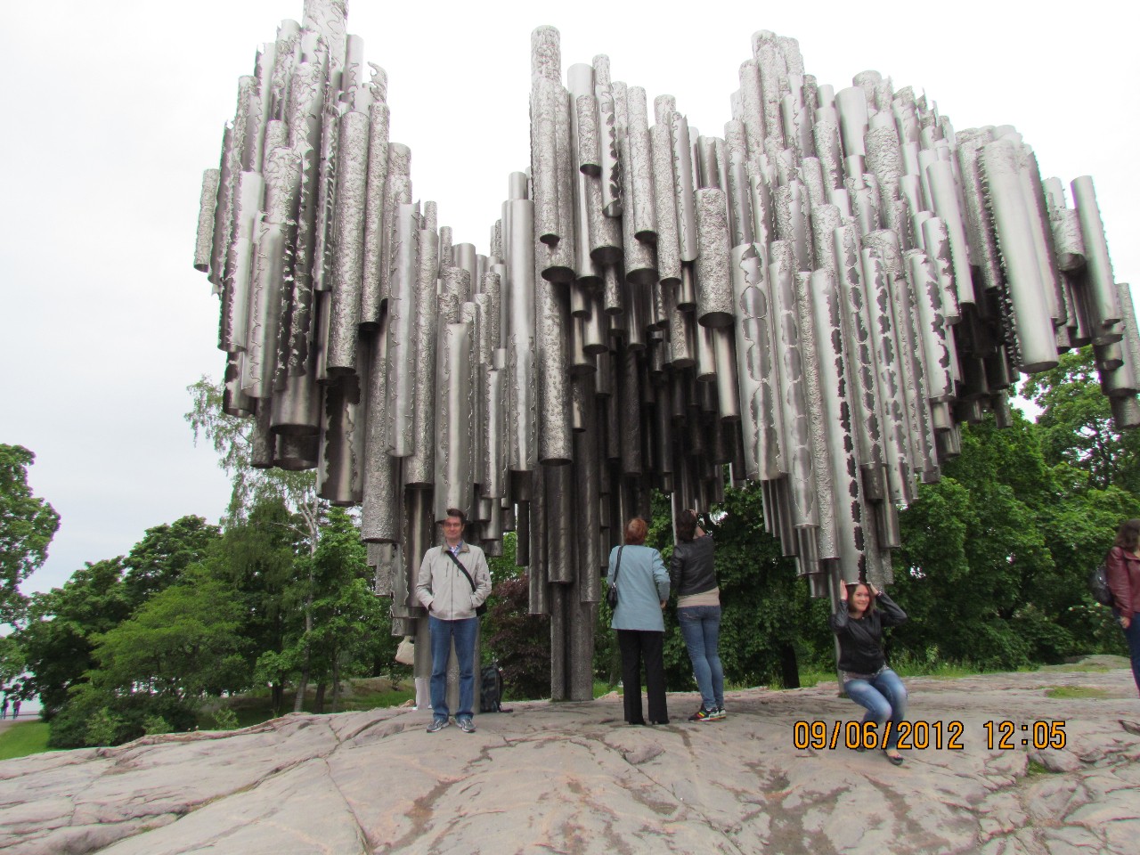 Памятник Сибелиусу, Финляндия