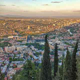 Вид на Тбилиси photo