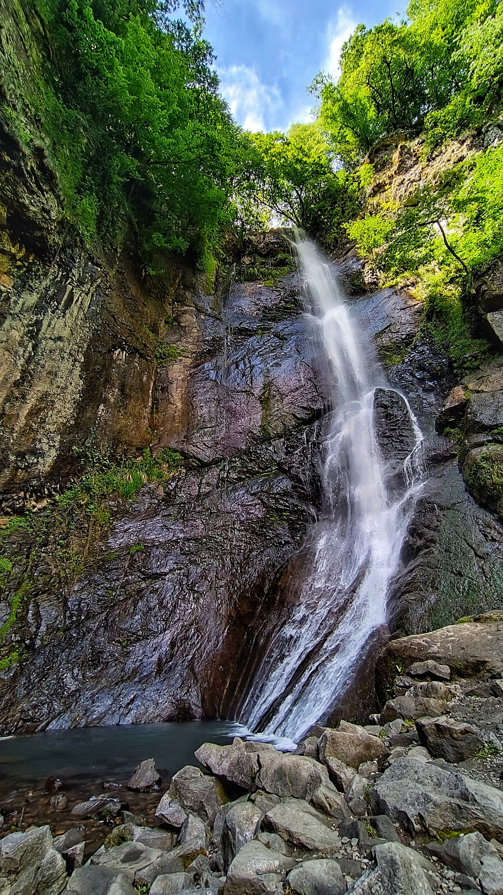 Mahuntseti Waterfall, Georgia