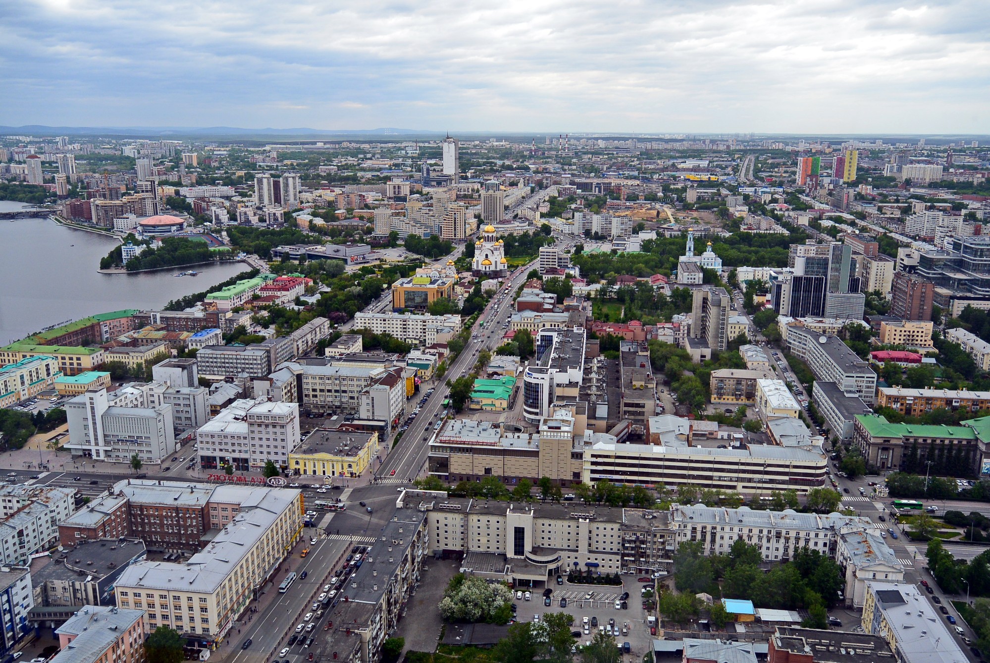 Екатеринбург со смотровой