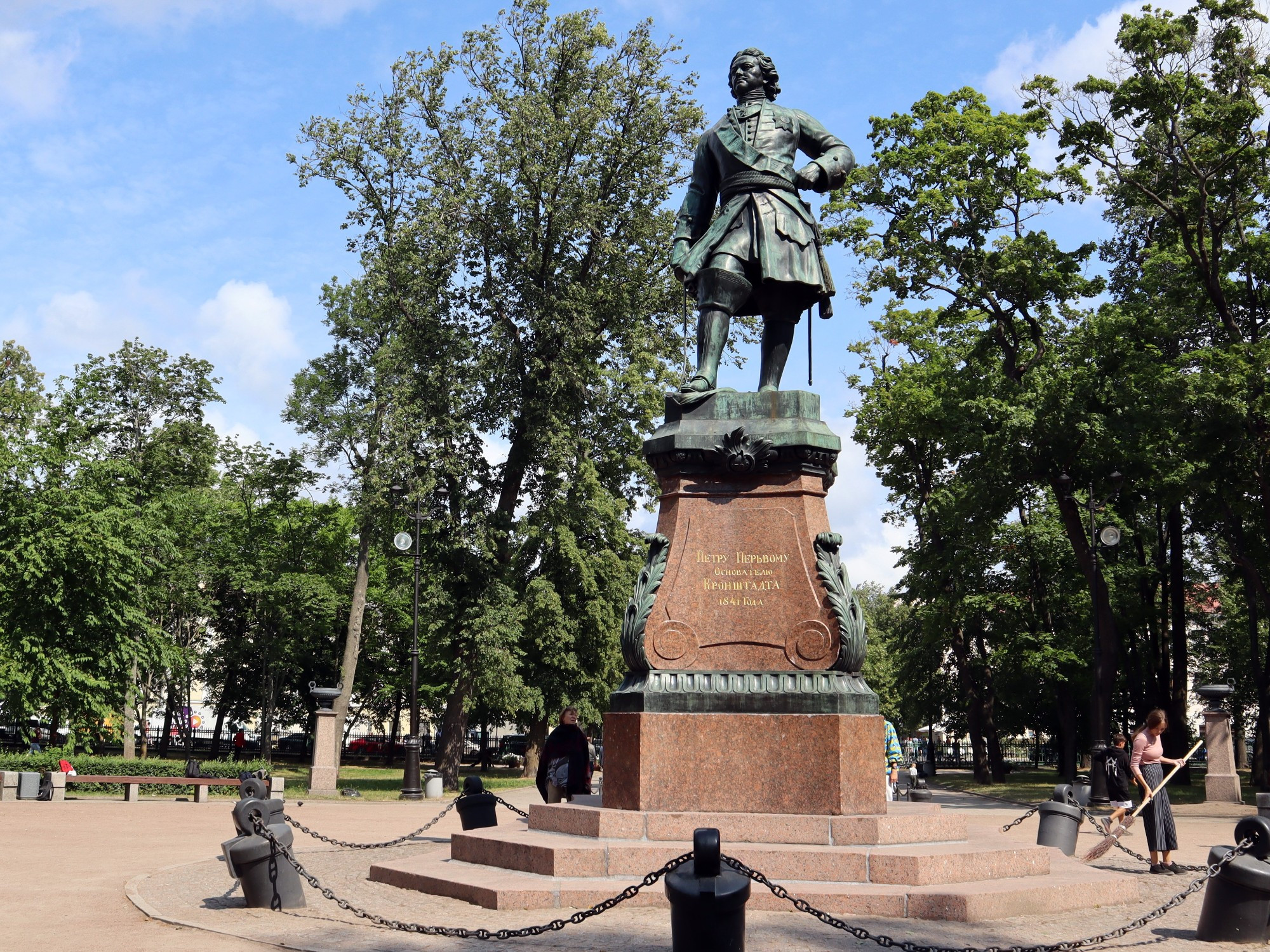 Monument to Petr I, Russia