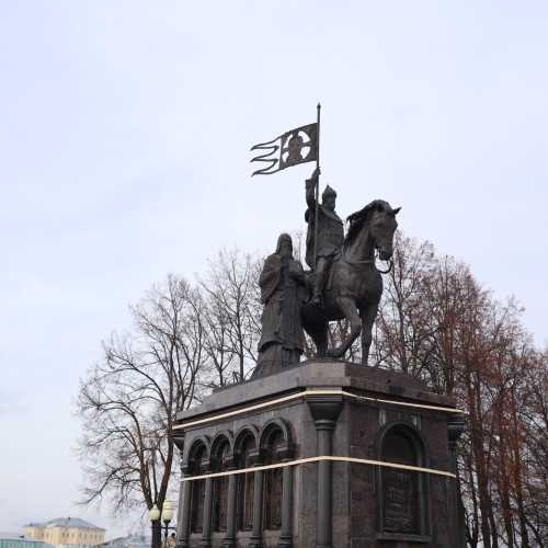 Monument to Prince Vladimir and Saint Fedor photo