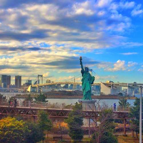 Odaiba Statue of Liberty, Japan