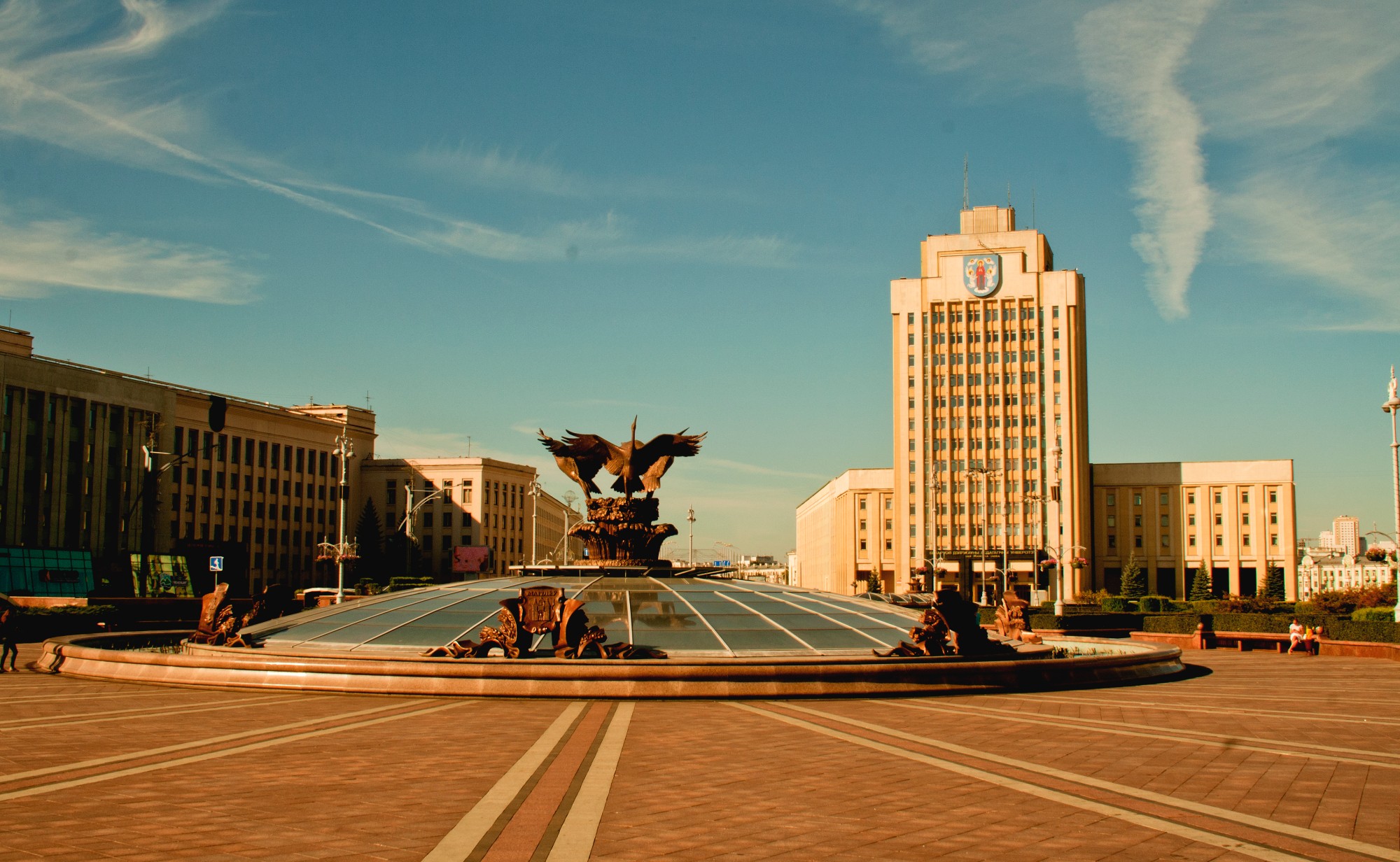 Центр Минска площадь независимости