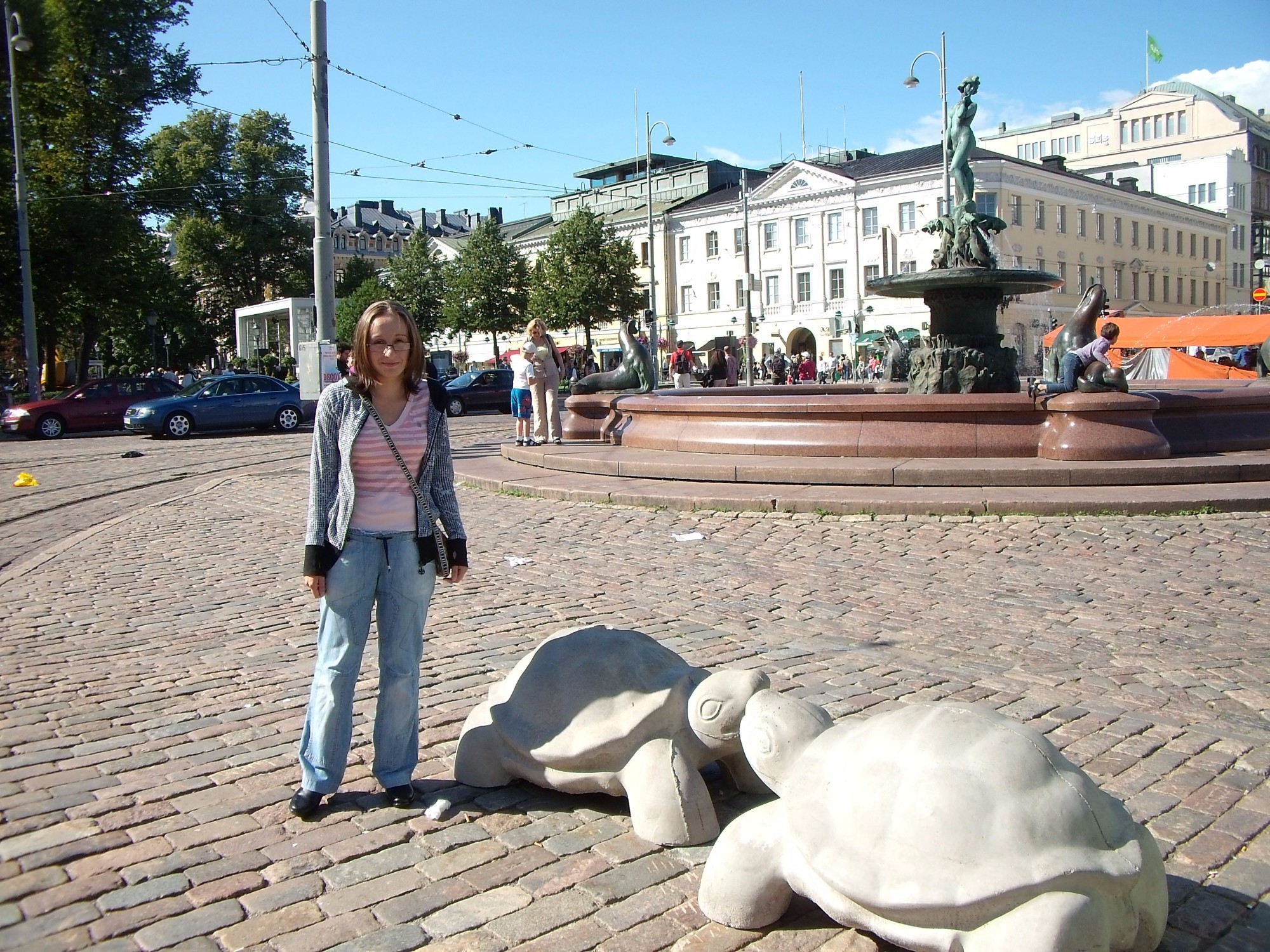 Вот таких черепашек встретили в Хельсинки