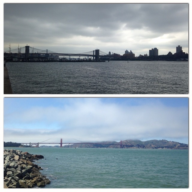 Два моста, два океана — Нью-Йорк, Сан-Франциско, 2014