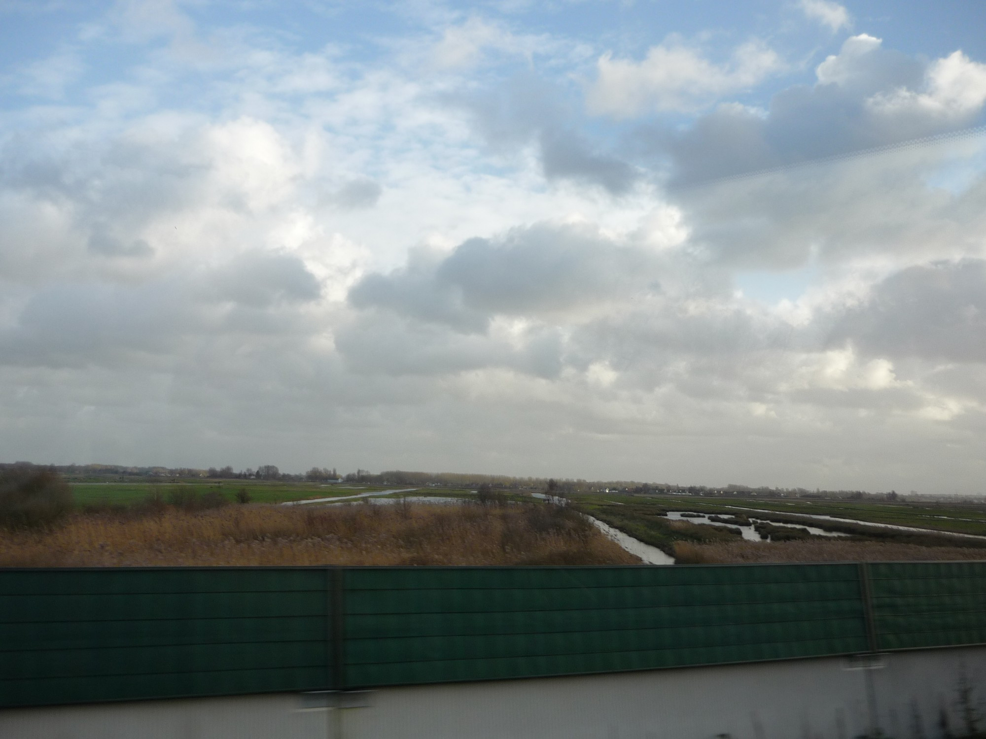 Windmills in the Kinderdijk area, Netherlands