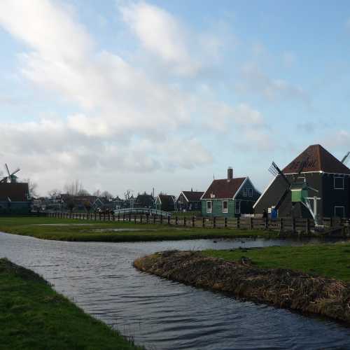 Ветряные мельницы в районе Киндердейк, Нидерланды
