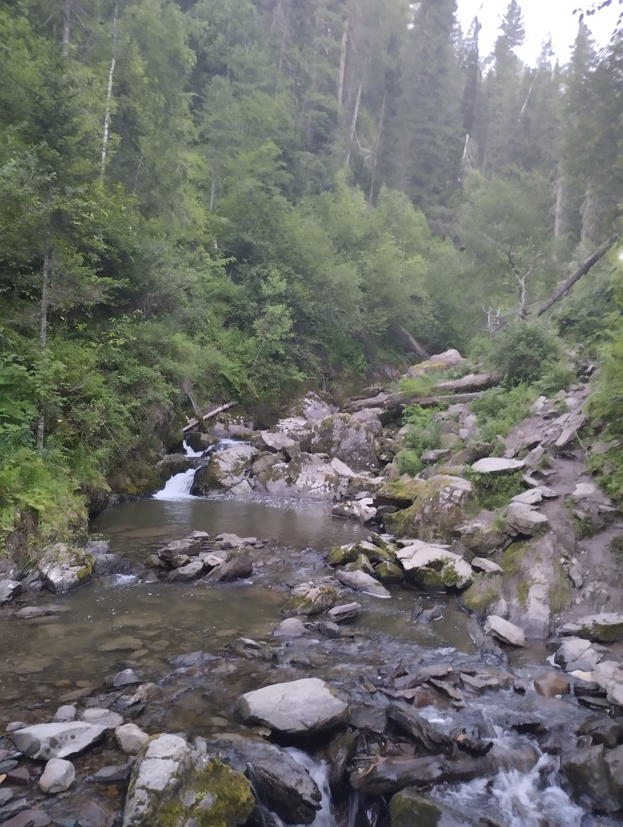 Водопад Третья Речка, Russia