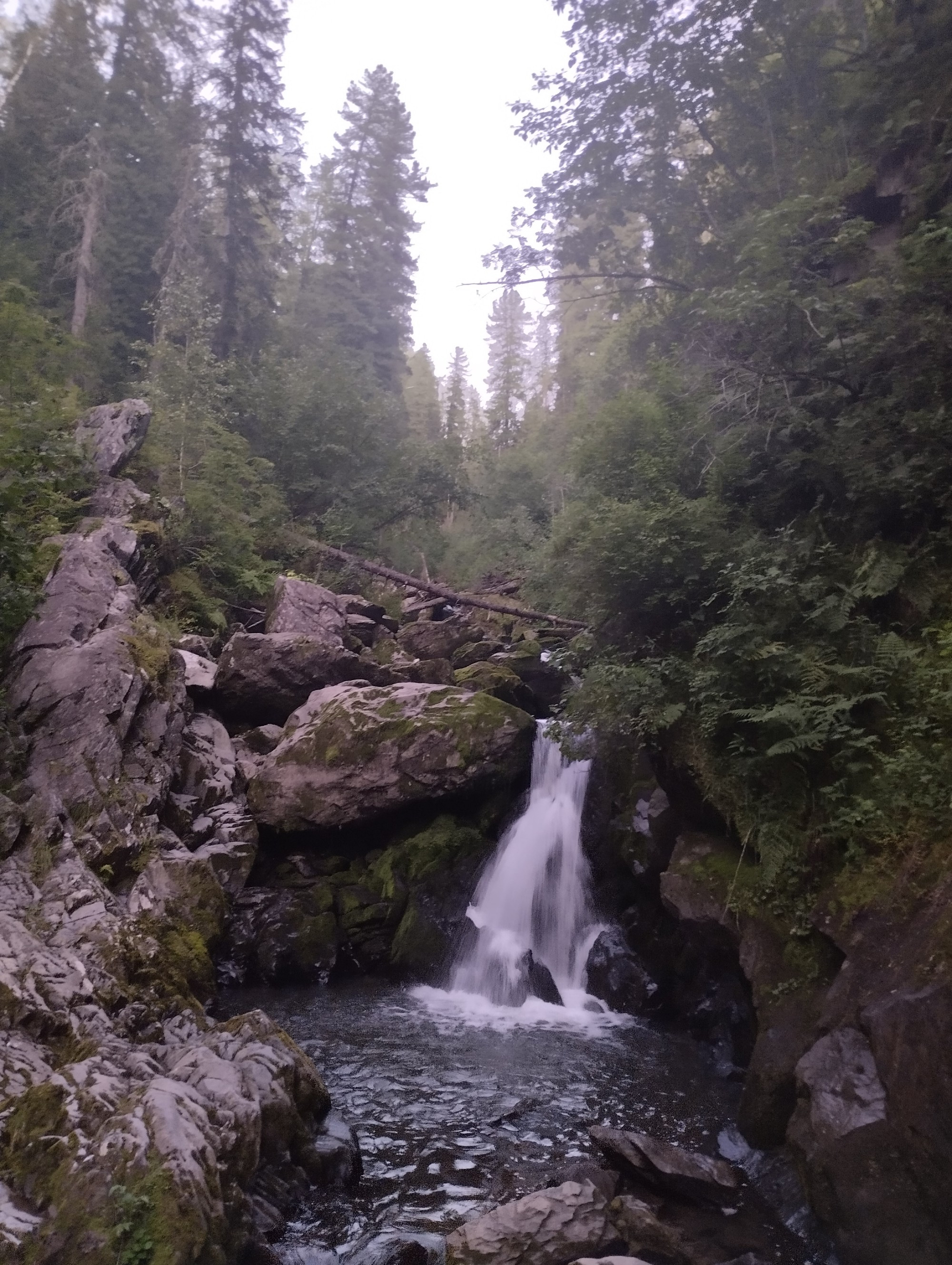 Водопад Третья Речка, Russia