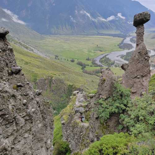 Каменные грибы. Урочище Аккурум, Россия