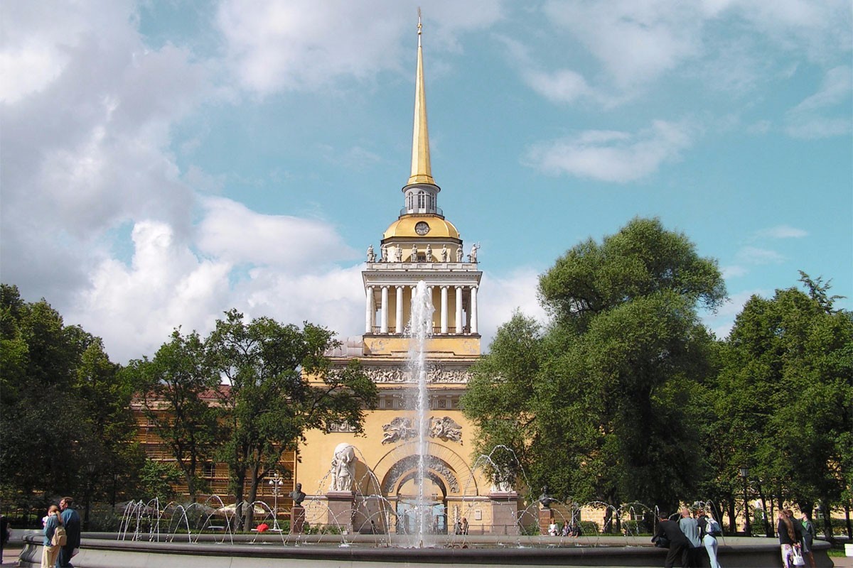 Admiralty building, Russia