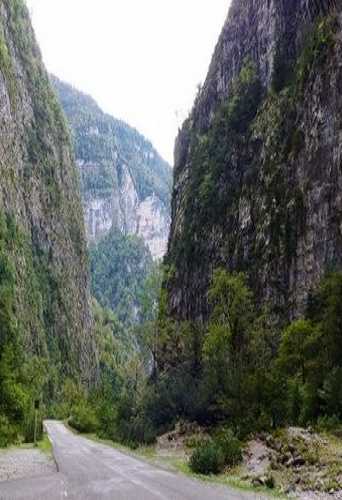 Юпшарский каньон "Каменный мешок", Abhazia
